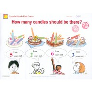 Put the right number of candles on the cakes