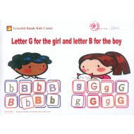 Put letter B for the boy and letter G for the girl